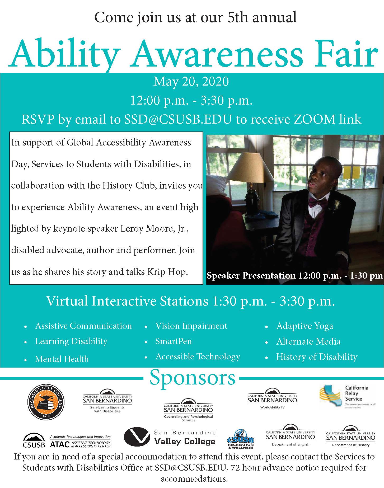 Ability Awareness Fair flier