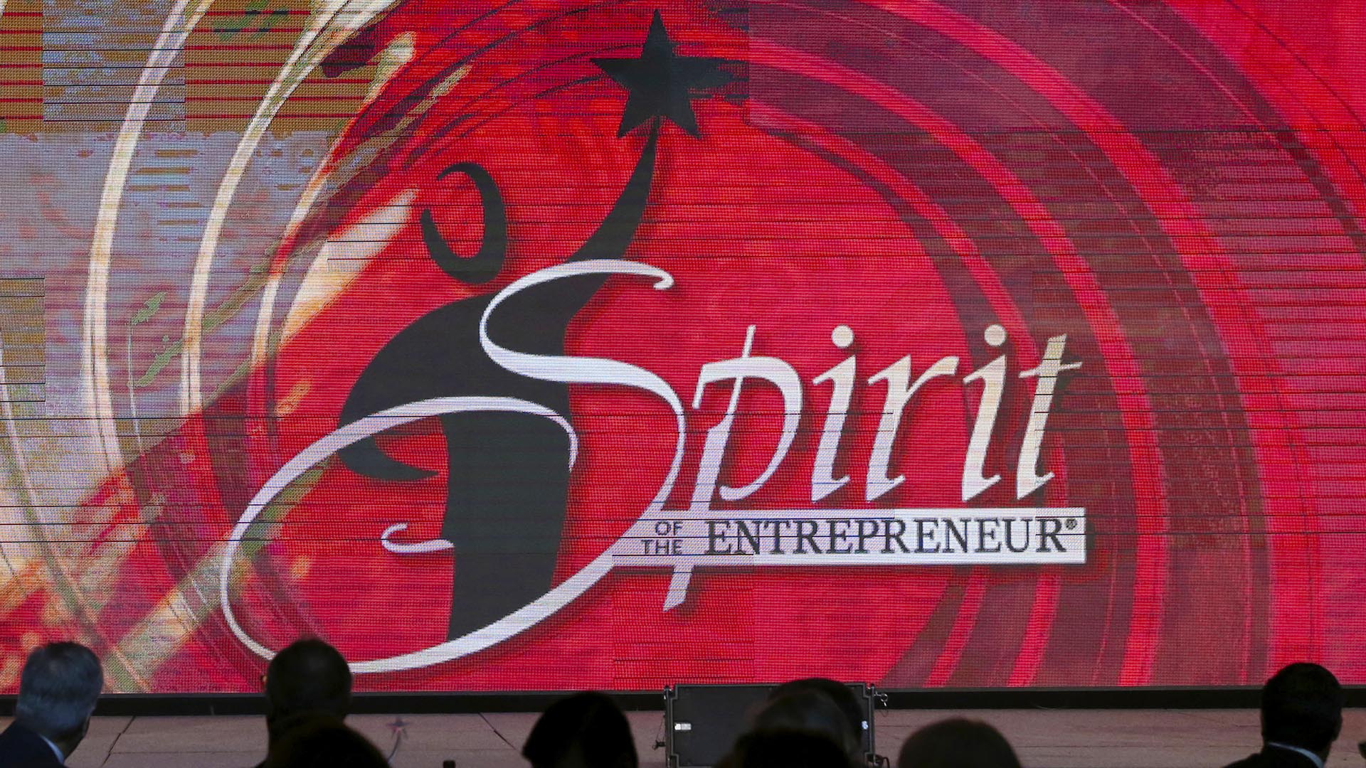 The Spirit of the Entrepreneur stage banner