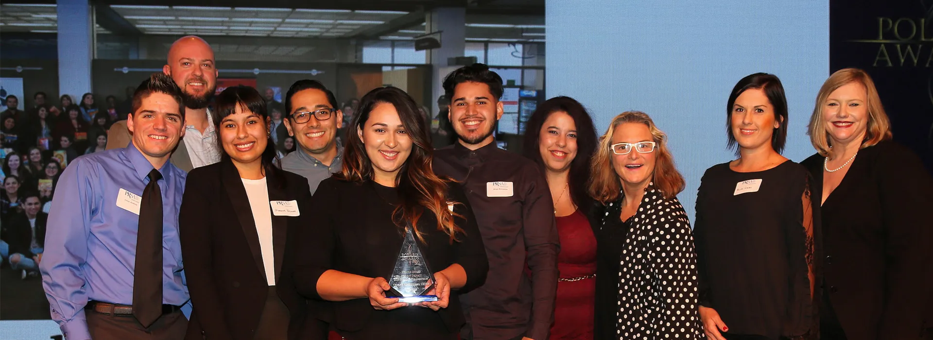 Christopher Jenkins, Jacob Poore, Dyanne Dumas, Bryan Figueroa, Kimberly Orozco, Brian Bañelos, Marina Kamel, Lacey Kendall, Bliss Gray, and Victoria Brodie