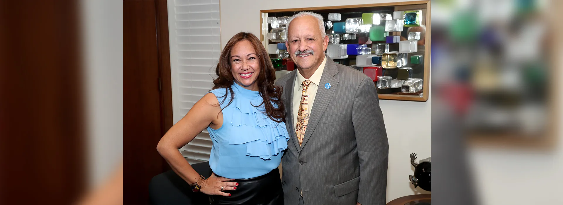 Yubelkys Montalvo and Tomás Morales