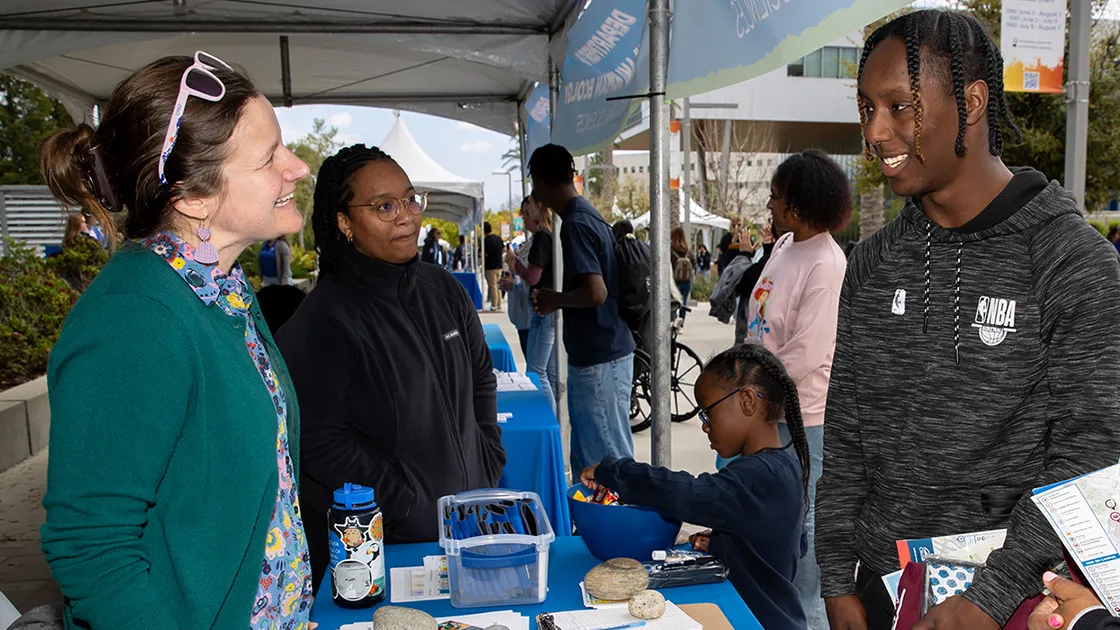 At the I.E. Summer STEM Community, attendees will learn about careers in science, technology, engineering and mathematics, participate in roundtable discussions, and network with CSUSB professors, students and alumni. 