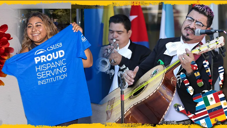 Composite of images related to Hispanic Heritage Month.