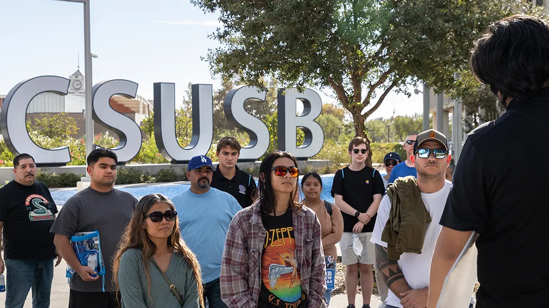 Prospective students and their families visited CSUSB’s San Bernardino campus on Oct. 26 for Fall Preview Day.