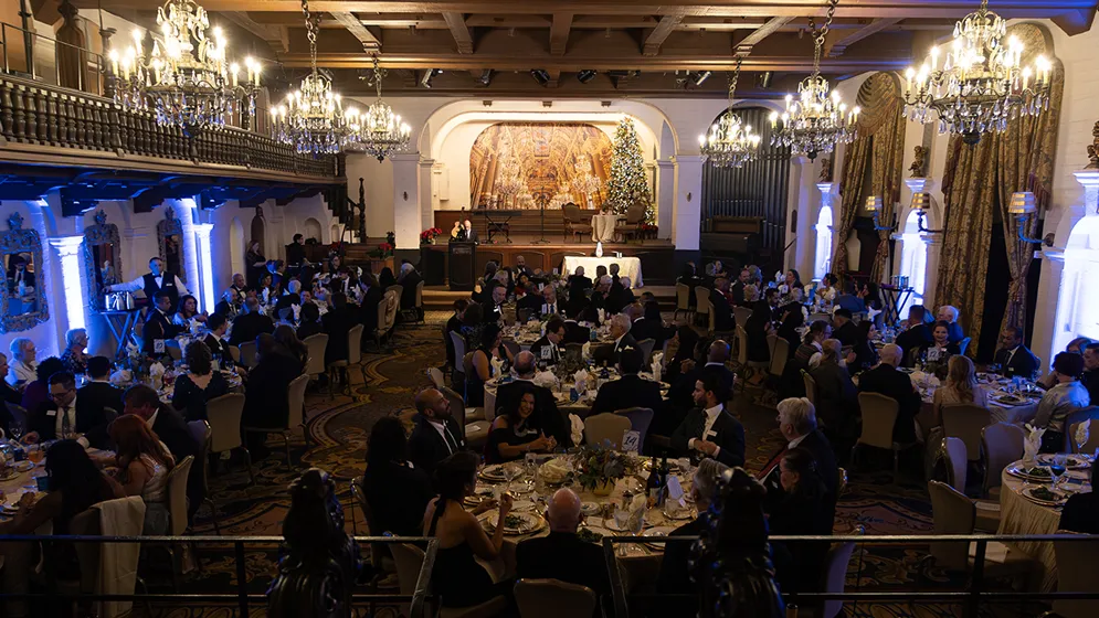 The fourth annual President’s and Philanthropic Foundation Board Holiday Dinner took place on Dec. 7.