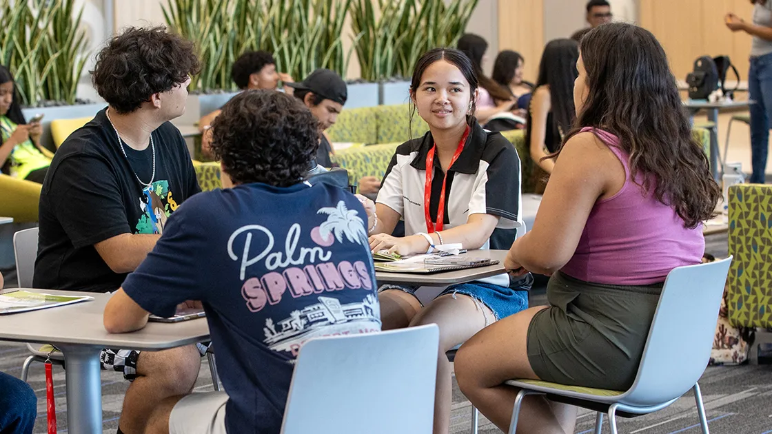 High school students participated in an immersive week of instruction and experiential learning at the July 21-25 UpStarters Discover Camp on the CSUSB campus.