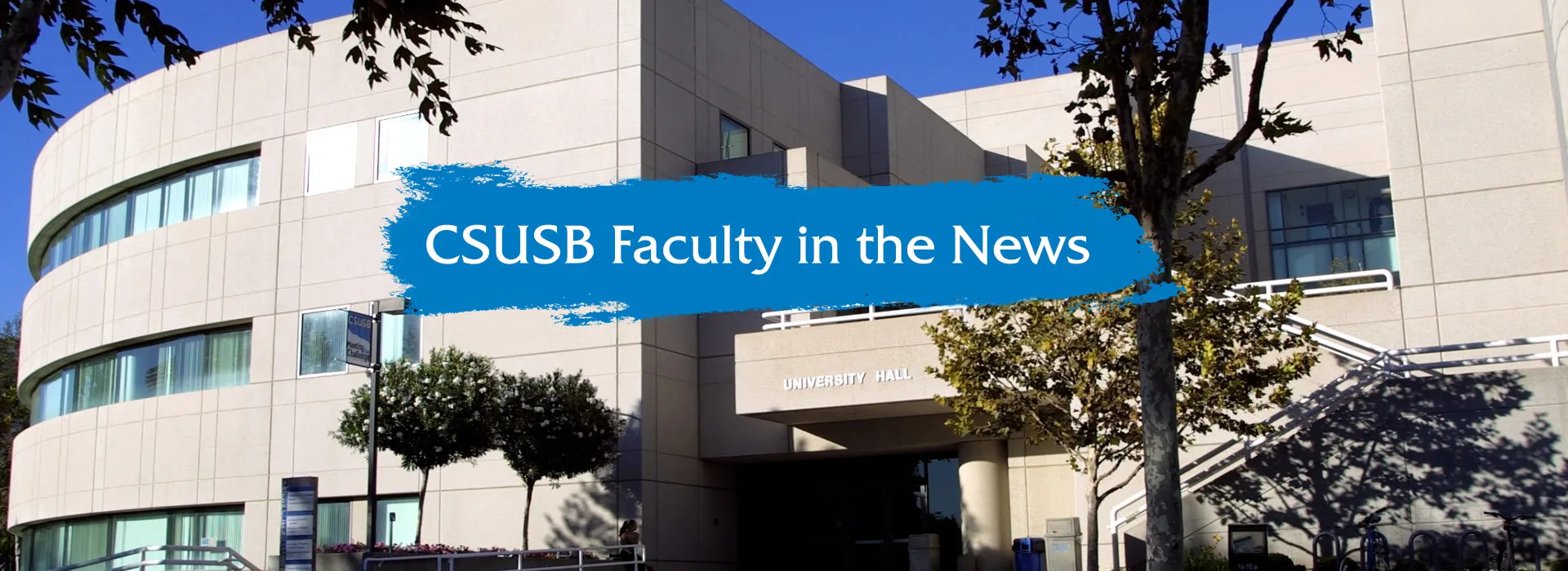 University Hall, Faculty in the News