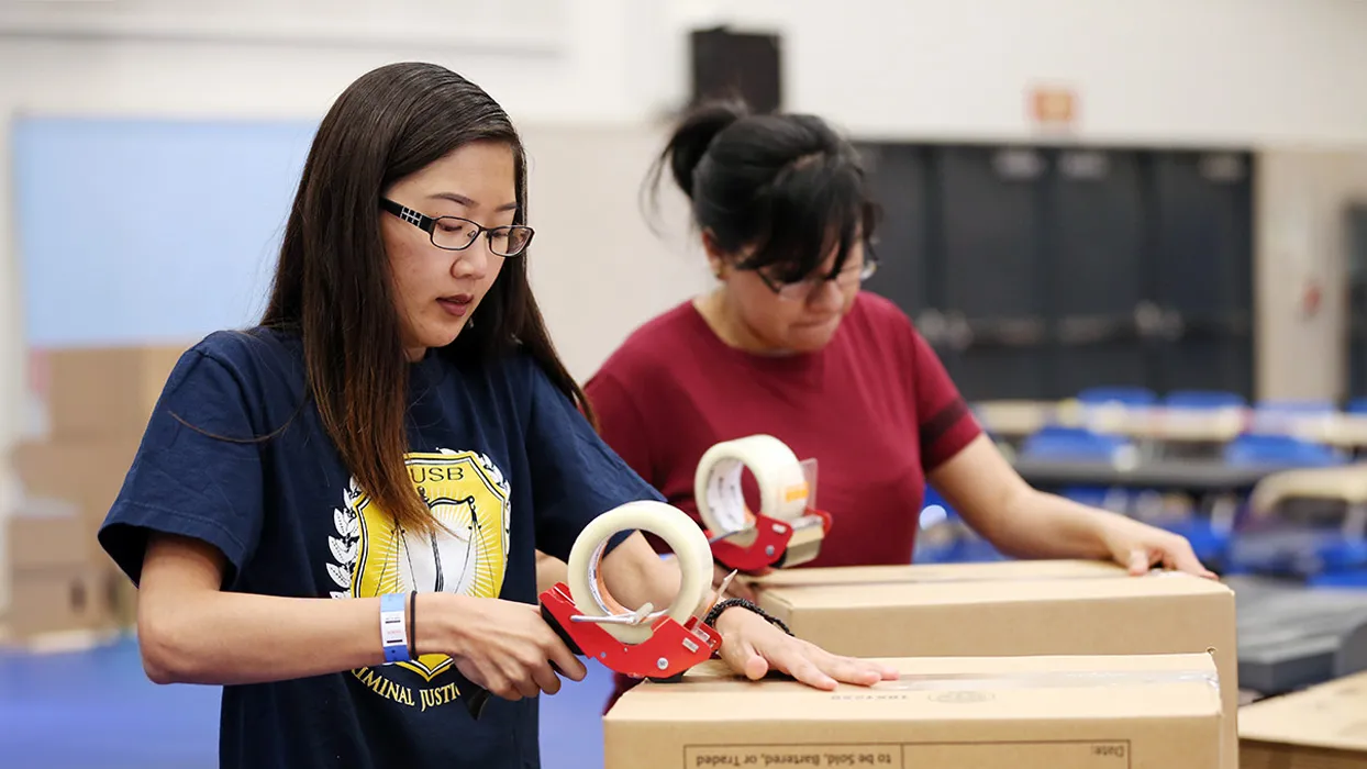 The Martin Luther King Jr. National Day of Service events are open to all CSUSB students, faculty and staff. Volunteers will be provided free transportation, a commemorative volunteer T-shirt and a complimentary lunch.