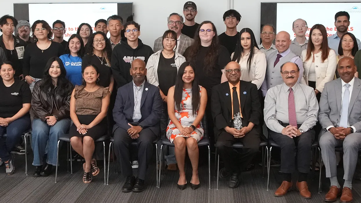 The ExCELS Scholarship Celebration brought together CSUSB leaders, scholarship recipients, and community advocates to recognize the impact of the Experiential Computing and Engaged Learning Scholarships (ExCELS) Program.