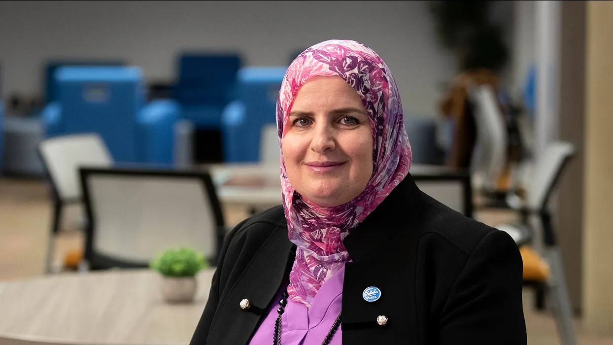 Ahlam Muhtaseb, professor of media studies