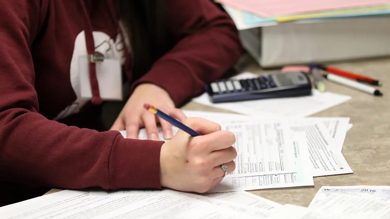 This spring, student volunteers with CSUSB’s Volunteer Income Tax Assistance program prepared more than 200 tax returns for underserved individuals and families in the community.