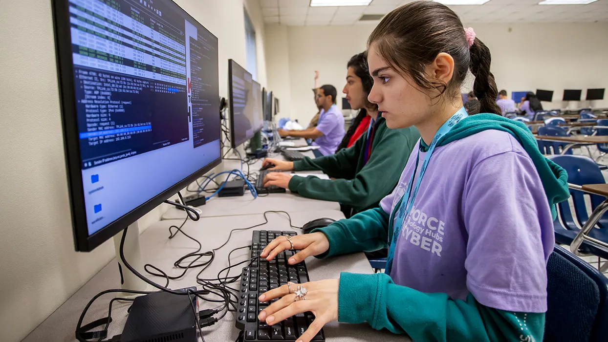 Cal State San Bernardino invited 30 Inland Empire high school students to campus for the June 9-12 WITH Cyber Camp.