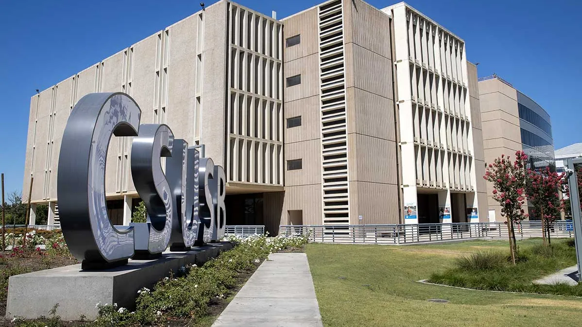 Sprit letters and the John M. Pfau Library at Cal State San Bernardino