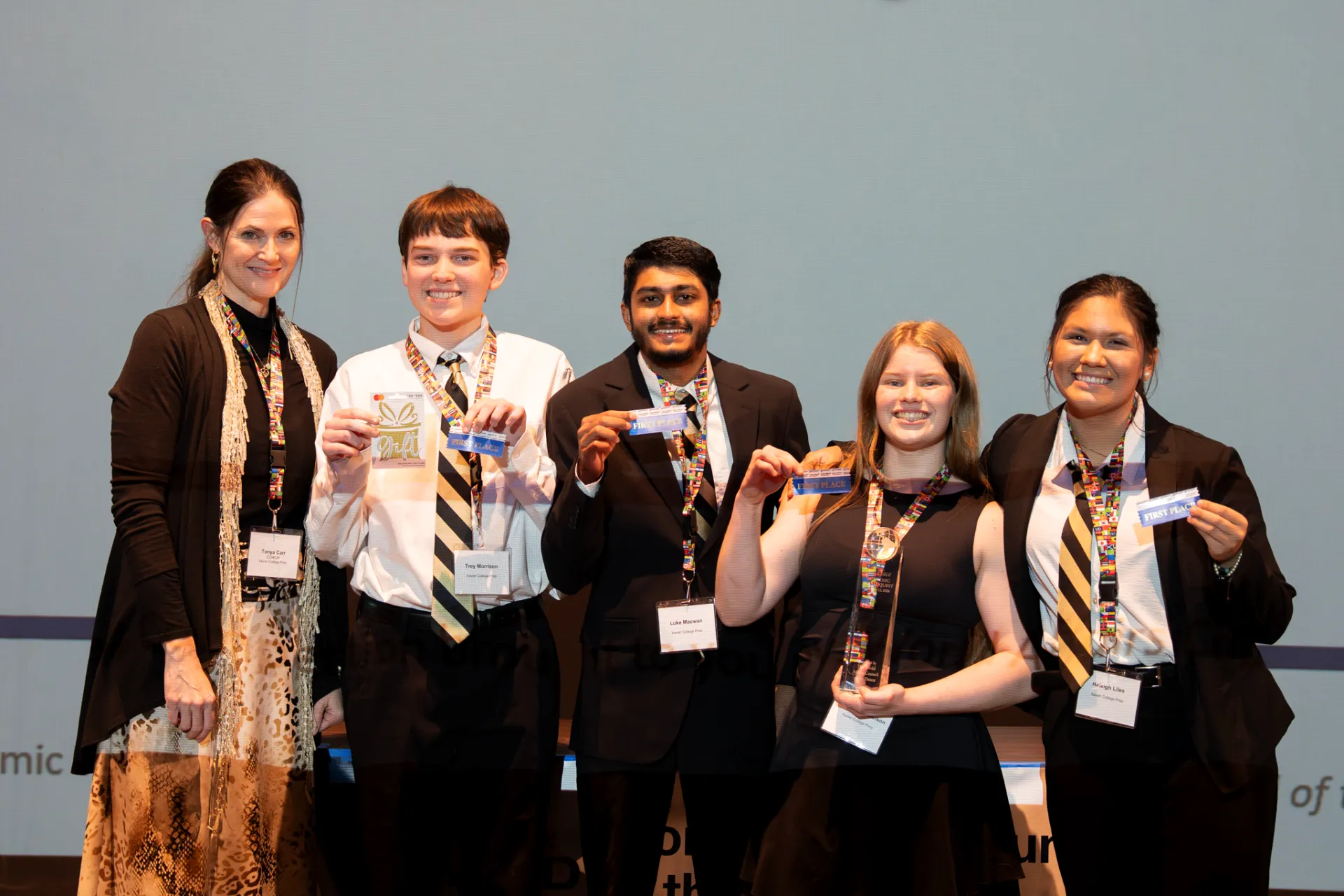 2026 Academic WorldQuest winning team