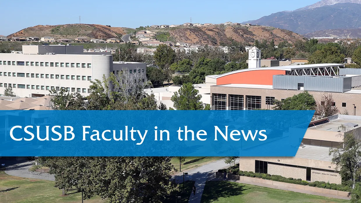 Faculty in the News banner