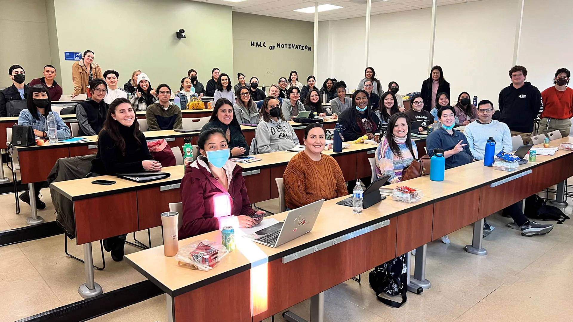 Students in the CSUSB Nursing Department’s Concurrent Enrollment Pathway program.