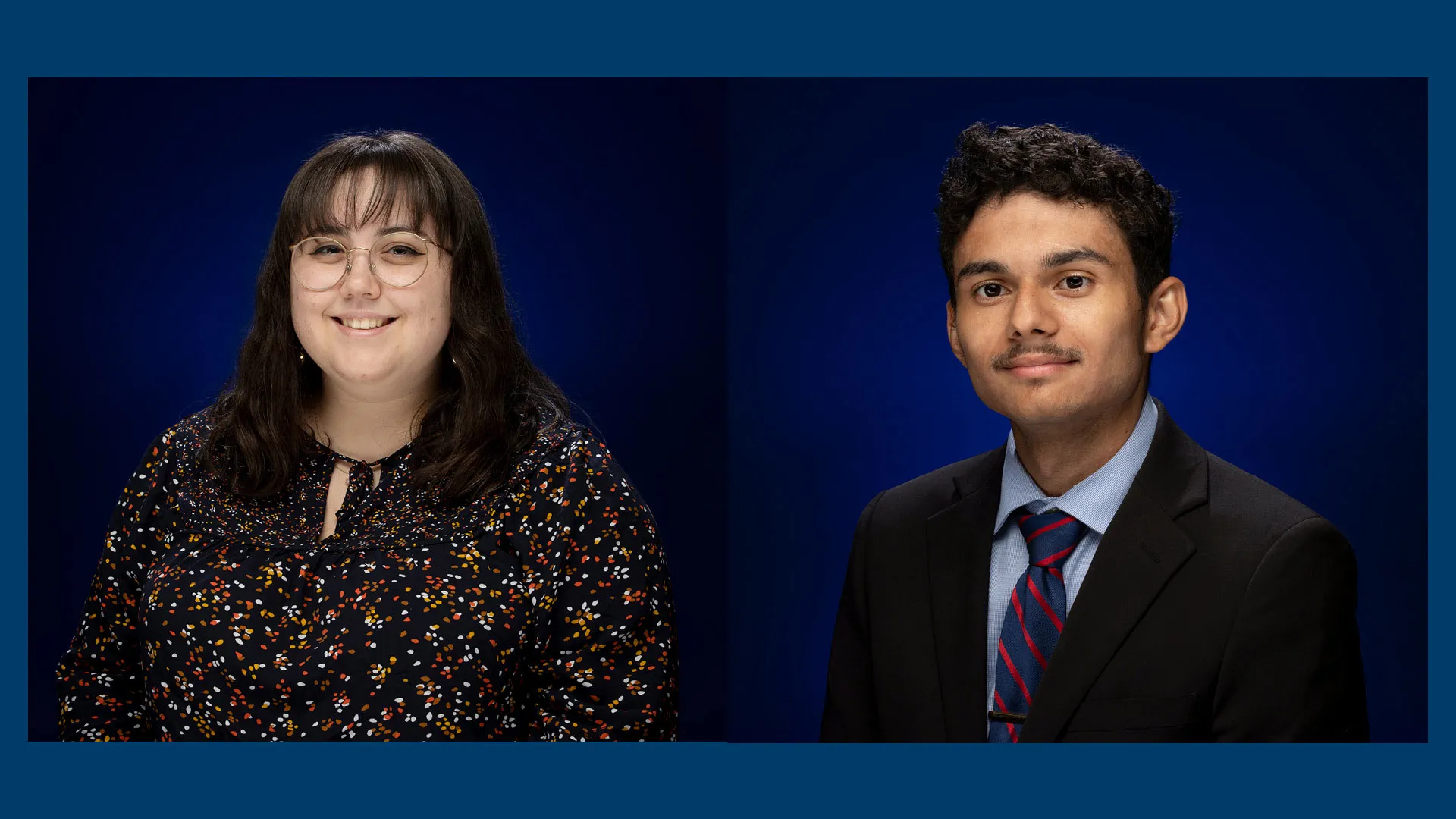 Melody Robinson (left) and Simeone Miller