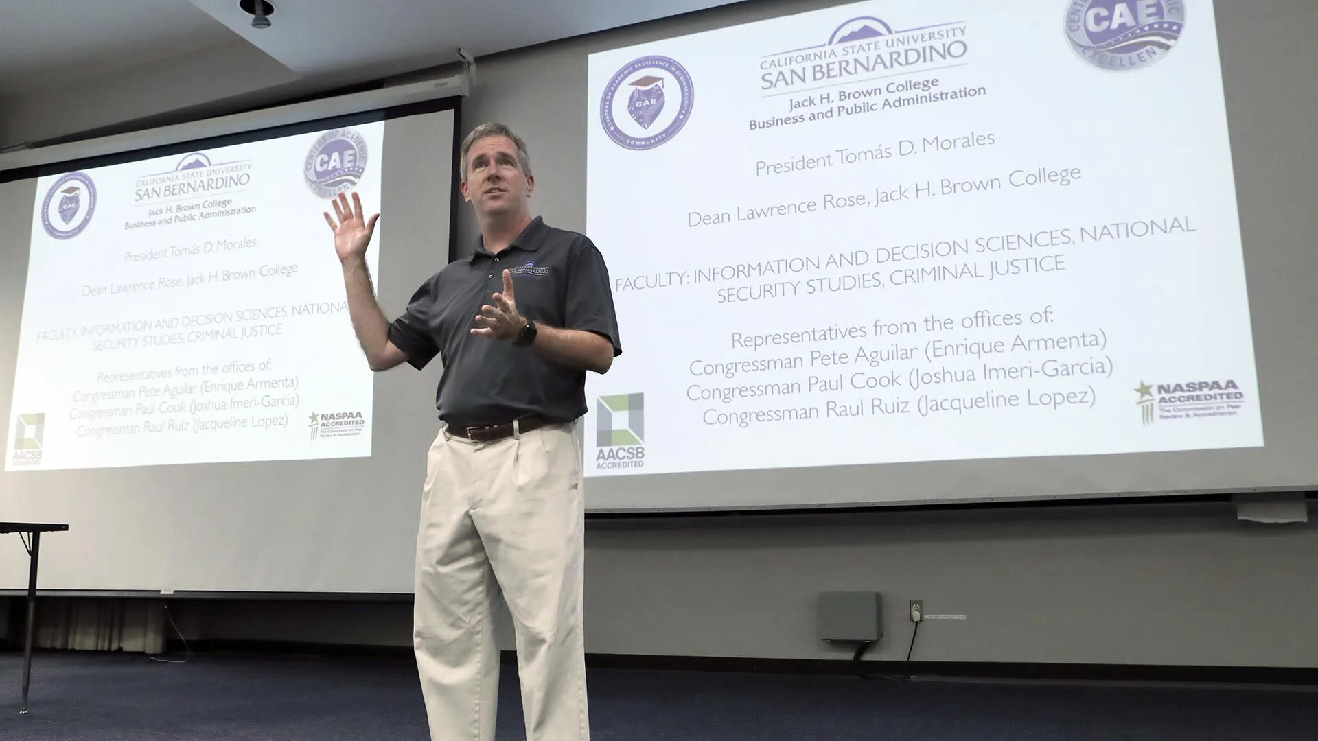 Tony Coulson, executive director of Cal State San Bernardino Cybersecurity Center.