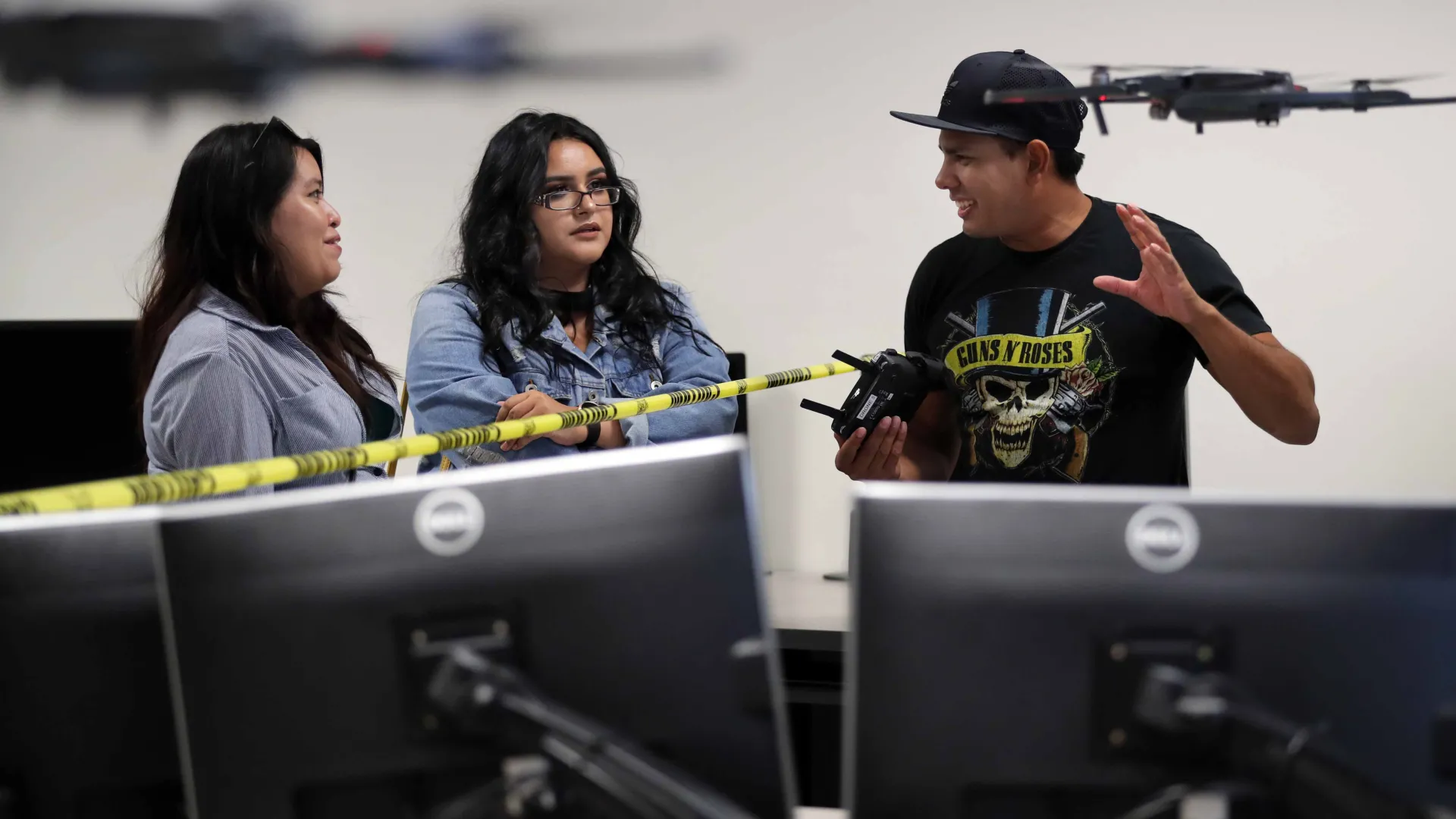 Cybersecurity students