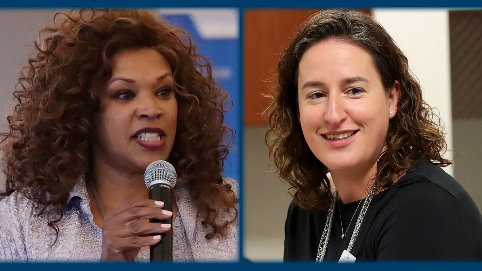 Francisca Beer (left) and Nerea Marteache Solans 