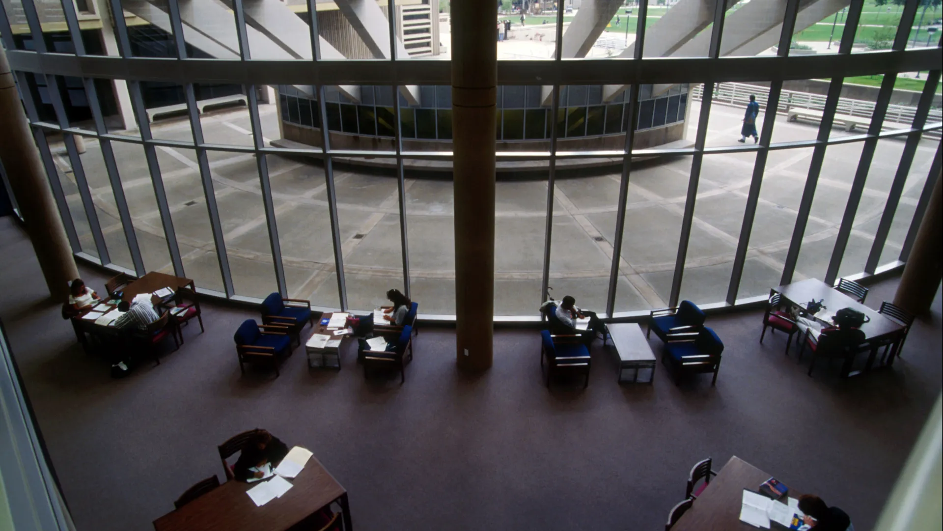Pfau Library study area