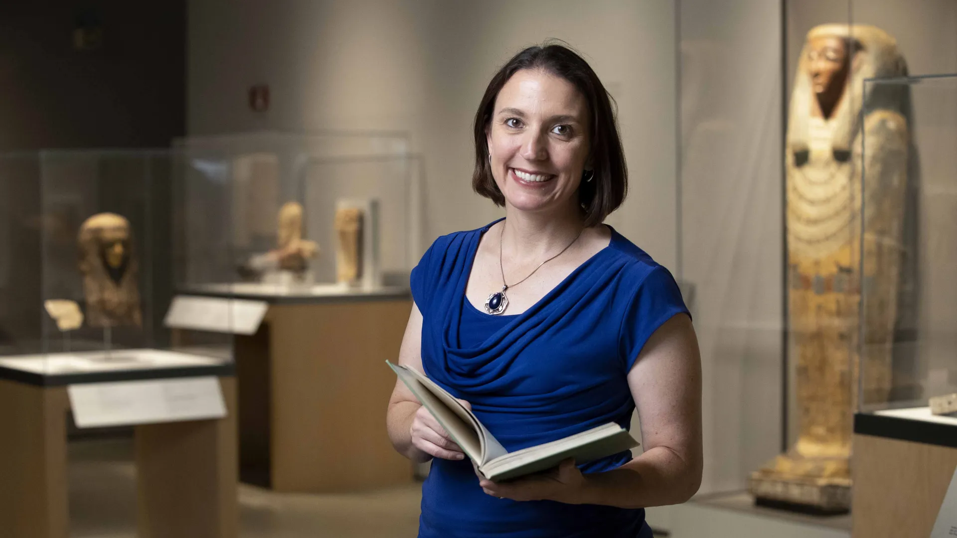 Kate Liszka, CSUSB associate professor of history and the Benson and Pamela Harer Fellow in Egyptology, will present the talk.