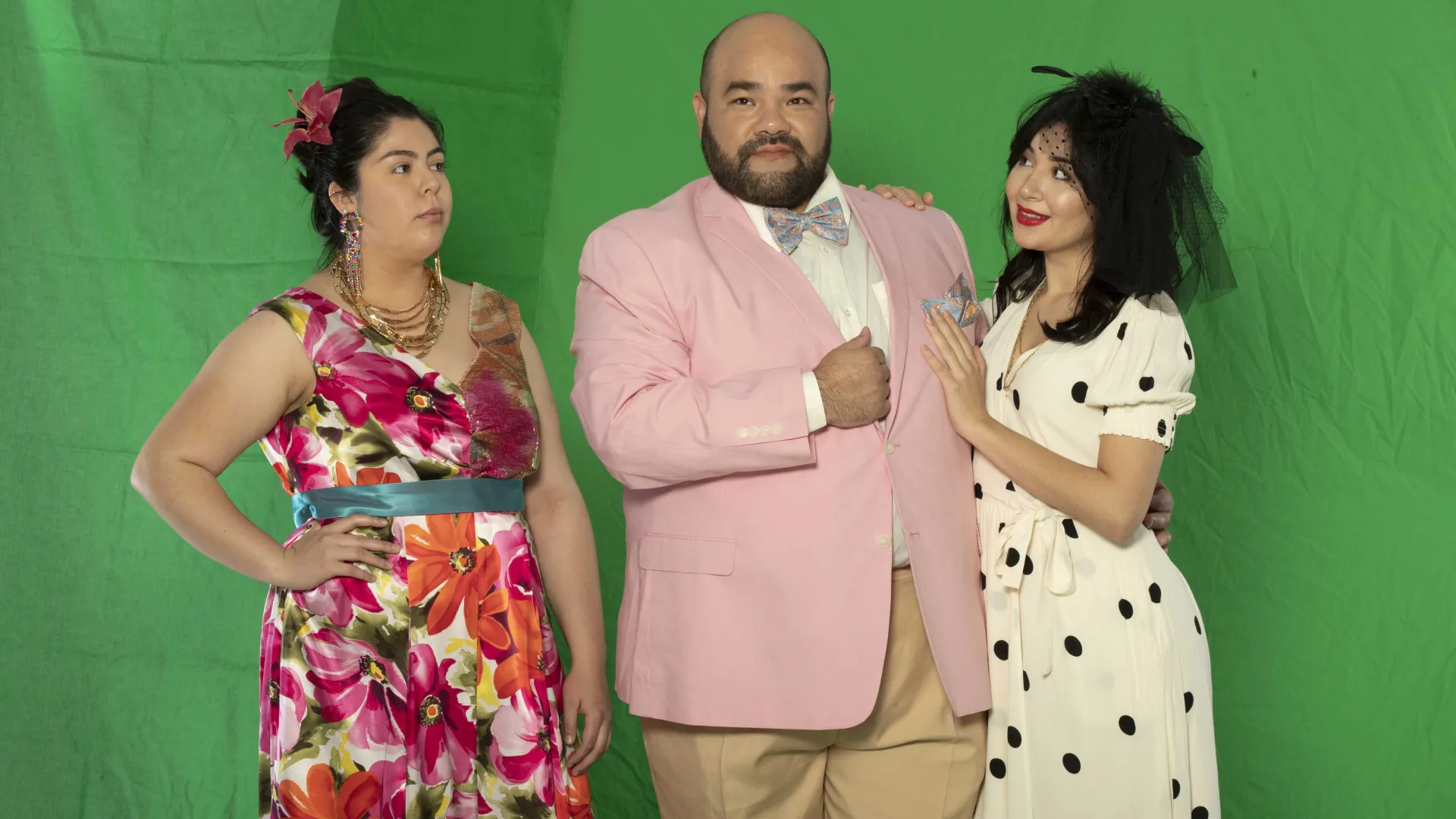 The lead cast of 'The House of Trials'