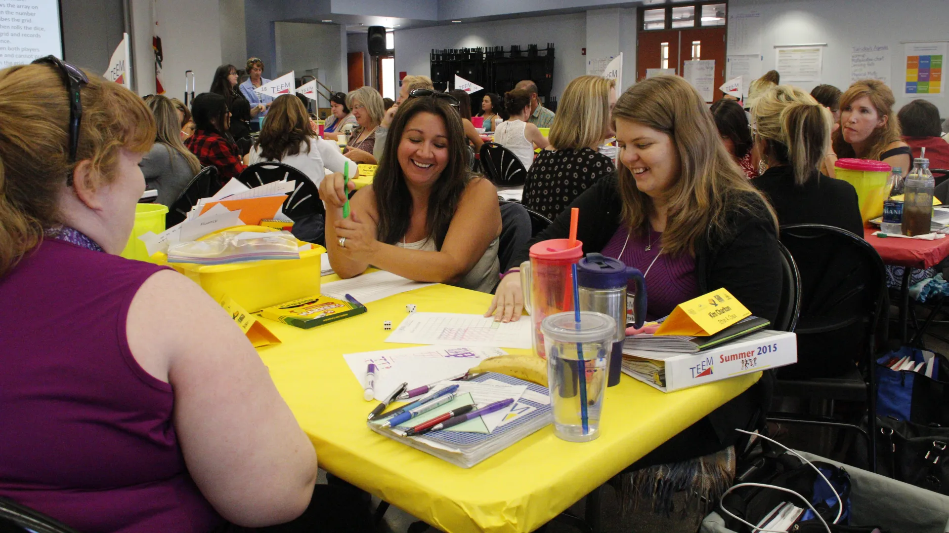 "Teachers participate in a Mathematics workshop"