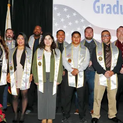 Student veterans ceremony