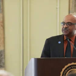 Sastry Pantula, dean of CSUSB’s College of Natural Sciences