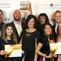 The Coyote Advertising team at the American Advertising Federation Inland Empire Chapter’s Awards Gala