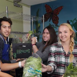 The CSUSB Community Garden, which was formally planted in October