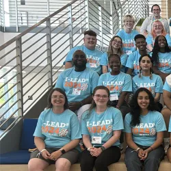 Over 40 students traveled from colleges throughout the U.S. to attend the annual Institute for Leadership Education and Development, where they participated in group sessions and examined the complexities of leadership in the real world. 