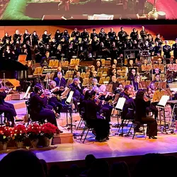 This will be the second year the CSUSB Chamber Singers perform at a holiday concert at Walt Disney Concert Hall. 