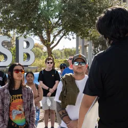 Prospective students and their families visited CSUSB’s San Bernardino campus on Oct. 26 for Fall Preview Day.