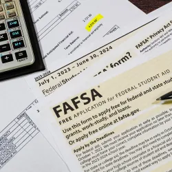 FAFSA form
