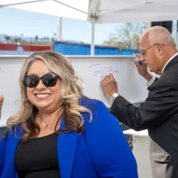 CSUSB Palm Desert Campus Topping Out Ceremony