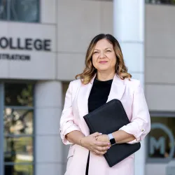 Maggie Boyraz, associate professor in the Department of Management at Cal State San Bernardino’s Jack H. Brown College of Business and Public Administration