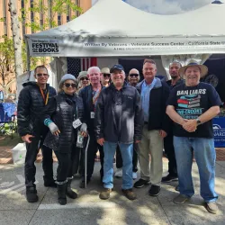 Members of the Written by Veterans group