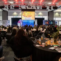 Photo of the 2025 César E. Chávez Memorial Breakfast in the SMSU South on March 29.