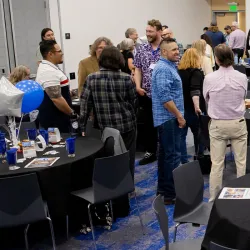 CSUSB’s Department of Geological Sciences celebrated its 35th anniversary with a campus gathering that highlighted its impact on students, alumni and the region. The event recognized distinguished alumni, honored retiring faculty, and underscored the department’s contributions to education, research and workforce development.