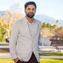 Bilal Khan, associate professor in CSUSB’s School of Computer Science & Engineering