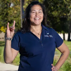 MBA alumna Rochelle Reynoldson graduated in December 2024. One of the reasons she chose CSUSB for her MBA was because it was a respected, nationally ranked program. 