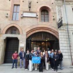 CSUSB Palm Desert Campus hospitality management students in Italy