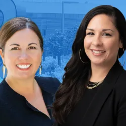 From left: Diana Z. Rodriguez (Distinguished Alumni Award), Miranda Lee (Emerging Leader Award) and Natalia Hale (Coyote Spirit Award) are among the eight who will be honored at the annual Alumni Hall of Fame event in the spring.