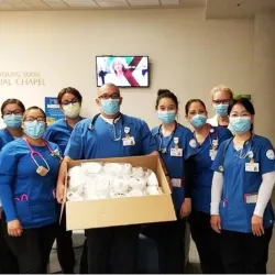 CSUSB students are raising funds and delivering face masks to Inland Empire front-line medical staff.