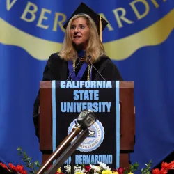 CSUSB Provost Shari McMahan 