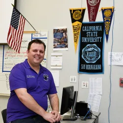 CSUSB graduate Brian McDaniel