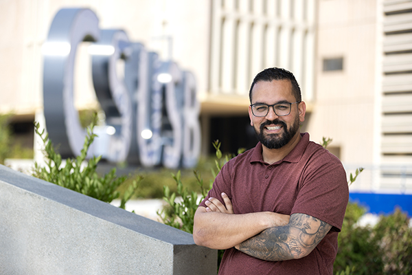 Michael Griggs is pursuing his Ph.D. in social welfare because he would like to build a high-quality bachelor’s or master’s college-in-prison program, where incarcerated individuals can engage in rigorous academic pursuits. 