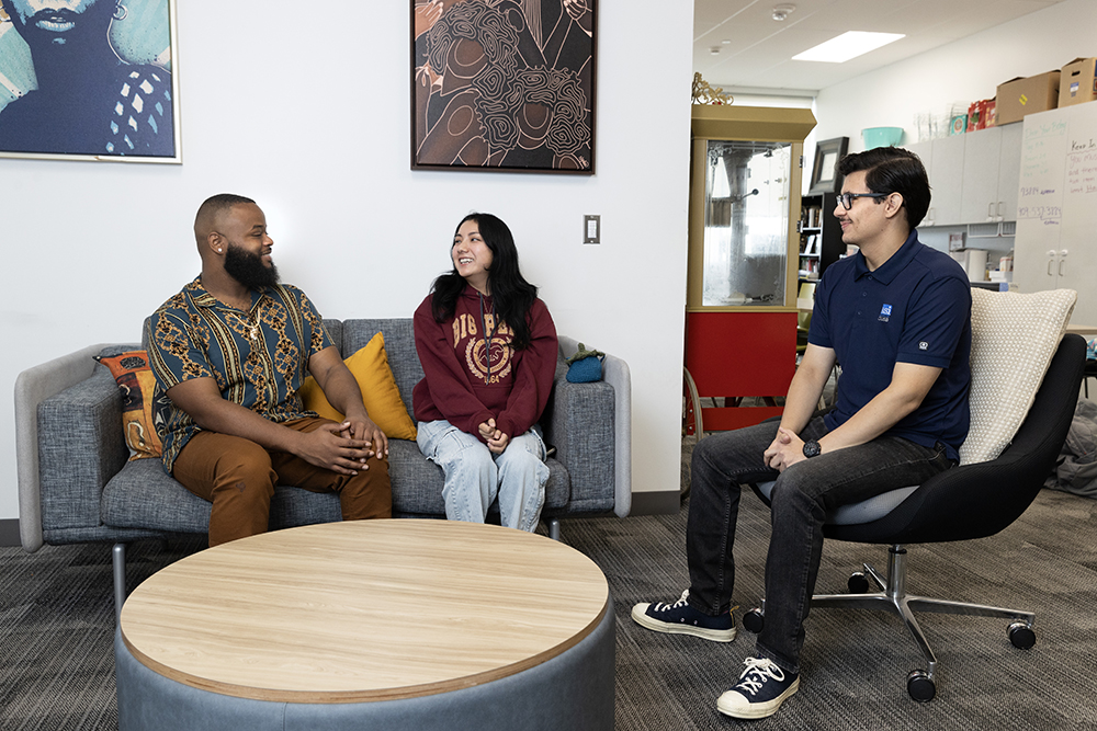 The Pan-African Student Success Center helped Taylor find community and a sense of belonging at CSUSB.