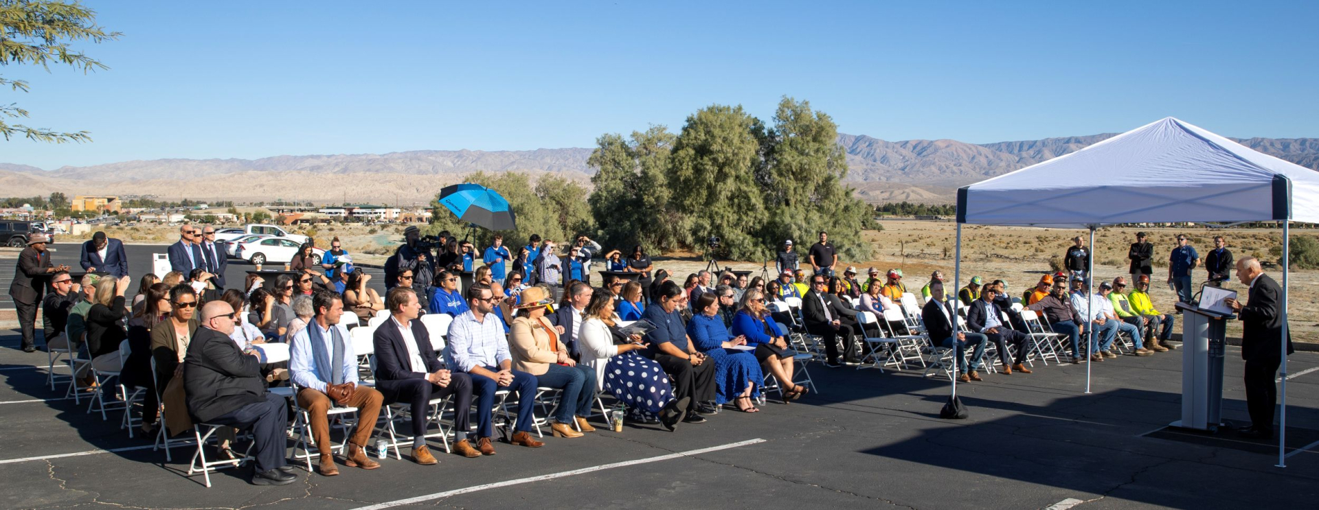 CSUSB Palm Desert Campus Topping Out Ceremony